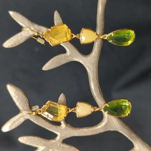 BEADED DANGLE EARRINGS